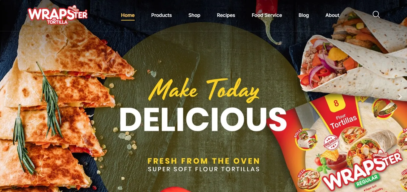 Wrapster Tortillas Project